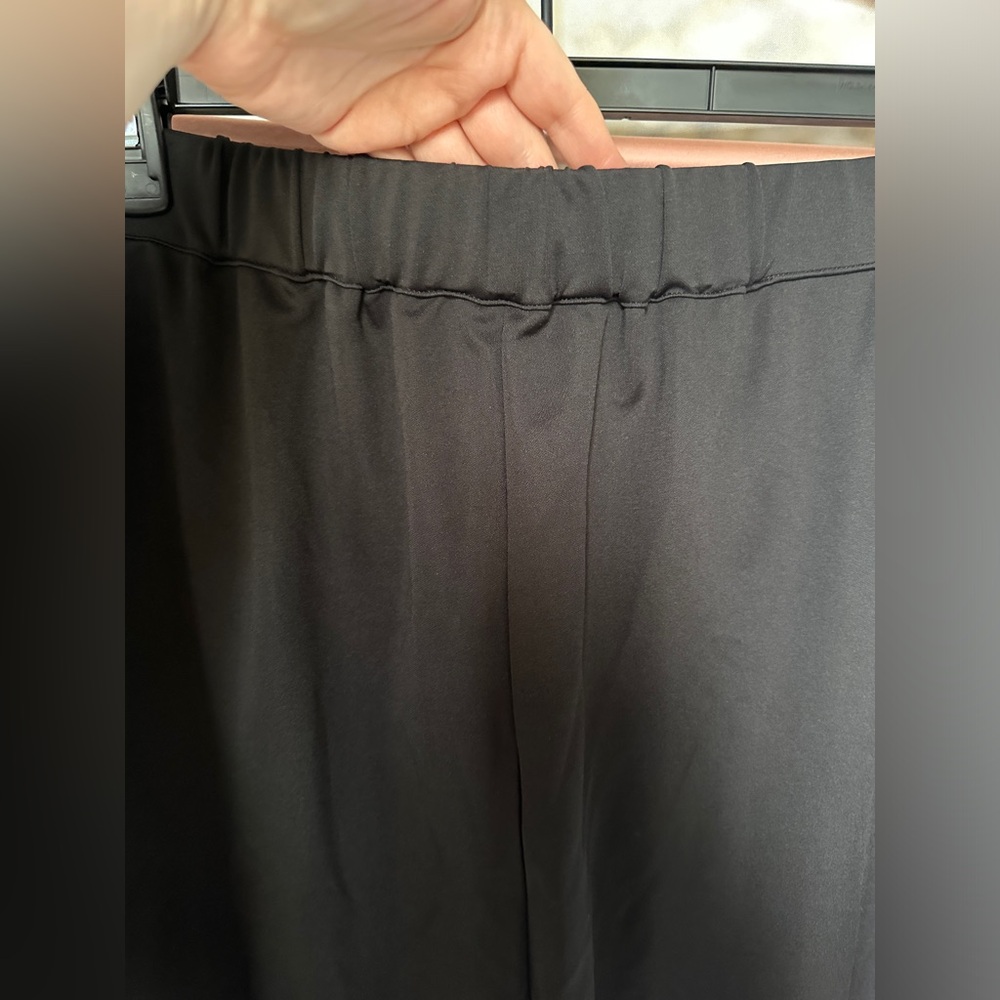 17. 👩🏻💼Bloomchic Black Button & Elastic Straight Leg Classic Pants- size 18/20 - Picture 6 of 12